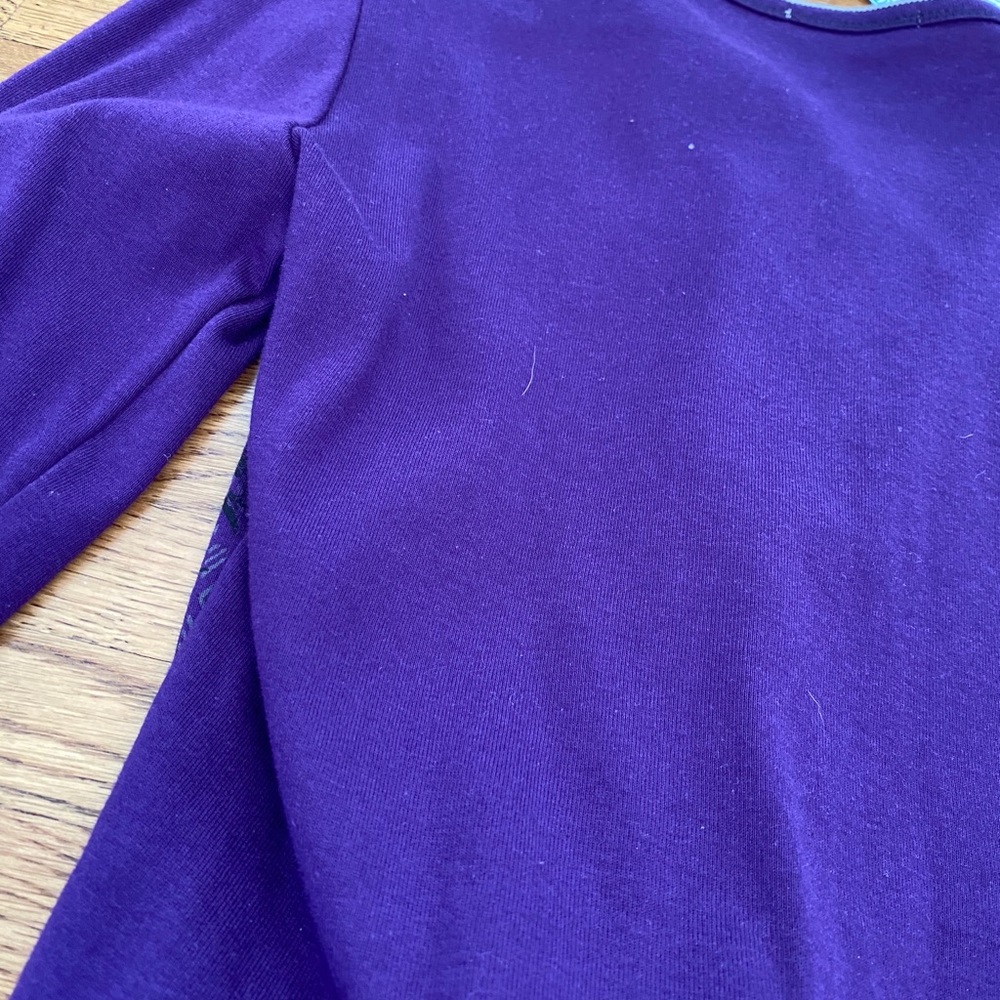 Purple Patterned Top - Picture 14 of 14
